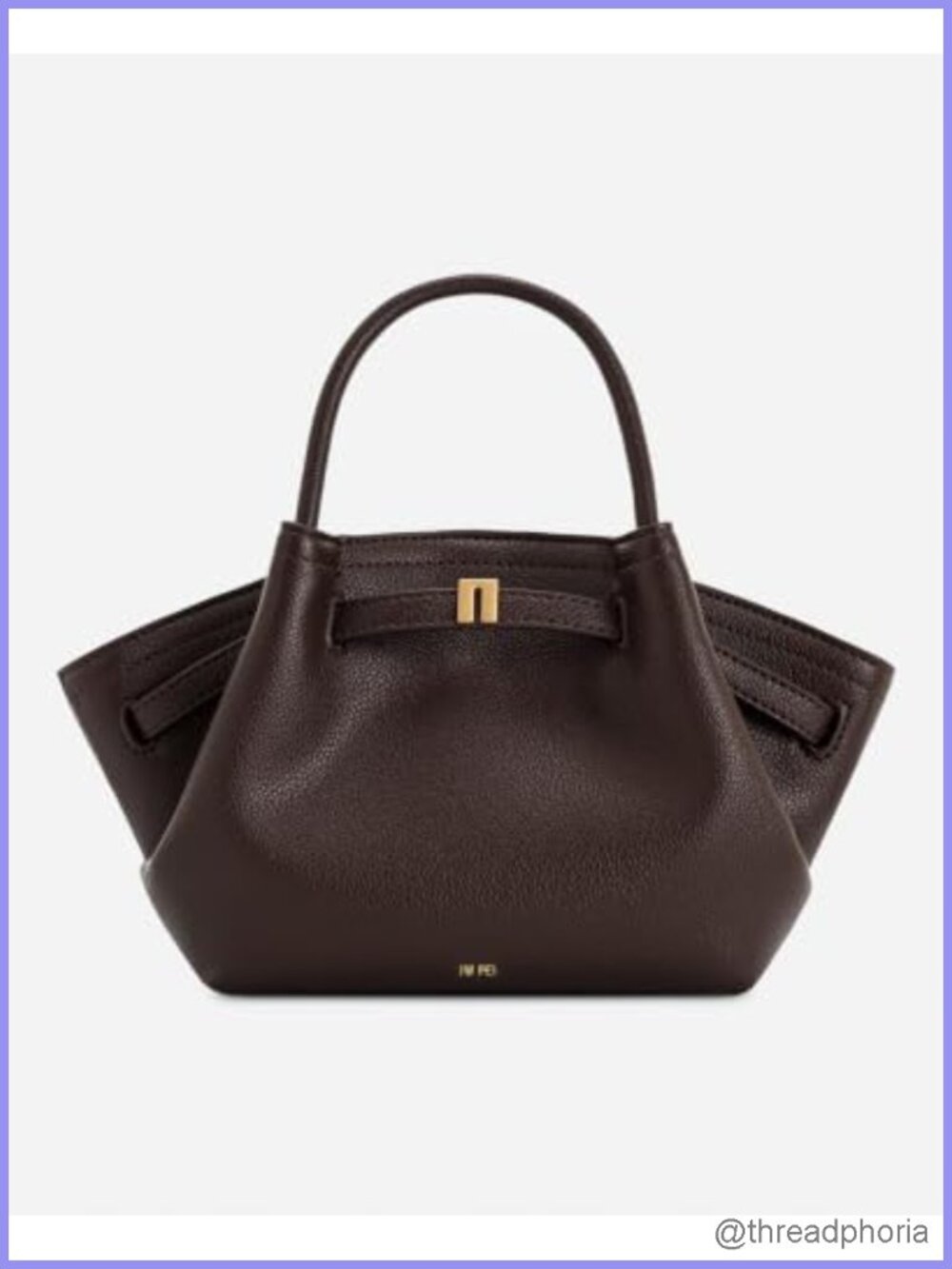 Mini Tote Bag Vegan Leather Crossbody Handbag with Shoulder Strap